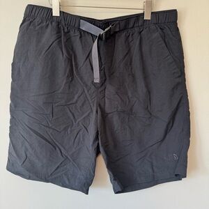 The North Face Men's Black Shorts Pockets Size Large Outdoor Sports Hiking